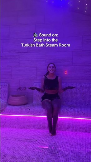 🔊 Sound on: Step into the Turkish Bath Steam Room