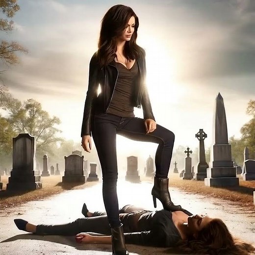 Vampire Queen Confident Victory pose