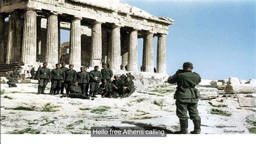 📻 The Moment As the German army advanced toward the capital, the Greek government evacuated, and the radio staff knew they were about to be captured. Before the station was shut down, the announcer Kostas Stavropoulos made one final, emotional speech to the Greek people — broadcast across the country. ⸻ 🎙️ The Last Broadcast (translated) “You are now listening to the last free voice of Athens. German tanks have reached the outskirts of the city. Brothers, hold your heads high. Be brave — Greec