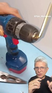 Não jogue fora o mandril velho dê uma nova ultilidade para ele😍👏👏👏👏 - - - #dicas #ferramentas #truques #lifehacks #dicatop #trajetoriatop | Trajetoriatop