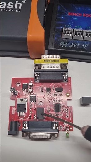 Foxflasha bench box V2 repair. #chrisdiagnostics #foxflash #foxflashrepair #foxflashbenchbox