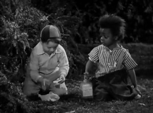 TODAY'S BOOM TRIBUTE TO NATIONAL SANDWICH MONTH comes courtesy of "Our Gang"'s Spanky, Buckwheat, Darla & Alfalfa (played by 8/7 bday boy, Carl Switzer). | BoomUnderground.com