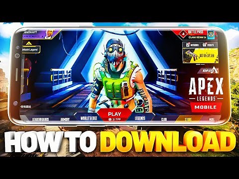 How To DOWNLOAD and PLAY Apex Legends Mobile!