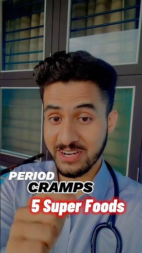 5 Super Foods For Period Cramps | Dysmenorrhea #drrupeshbaniya #fyp #shortsfeed #shortsviral
