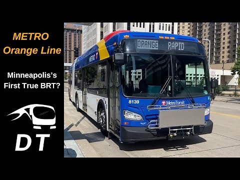 Minneapolis METRO Orange Line: Twin Cities’ First True BRT?