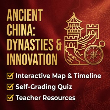Ancient China Dynasties Interactive Study Guide - History Activity