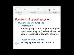 Operating System lect 1 part:1 os Abstraction #OS as an Extended Machine #OS as a Resource Manager