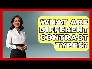 What Are Different Contract Types? - Civil Engineering Explained
