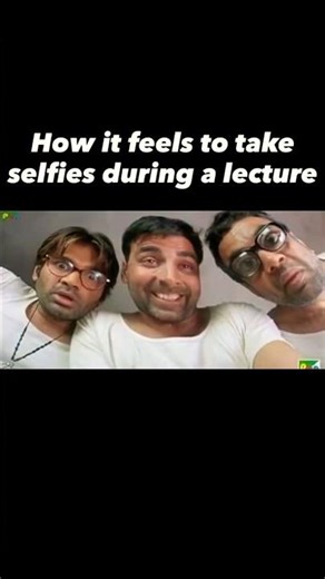 how it feels to take selfie during a lecture #selfie #lecture #college #collegelife