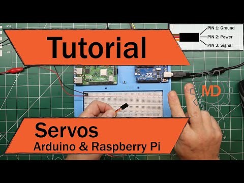 How to connect a servo to a Raspberry Pi and Arduino!