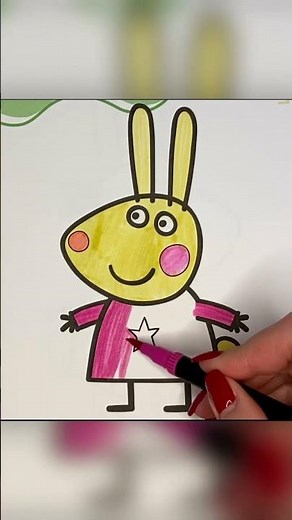 Peppa Pig colouring pages. Twinkle twinkle little star #peppapigcoloring #toddlers #nurseryrhymes