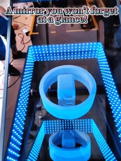Unique & Eye-Catching LED Mirror Signage Design