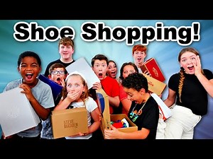 Shoe Shopping For 10 Kids! | Back To School | How Much Will It Cost?