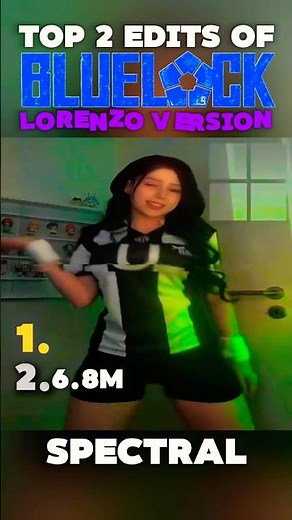 TOP 2 EDITS OF BLUELOCK💥 | LORENZO VERSION #anime #bluelock #viral #edit