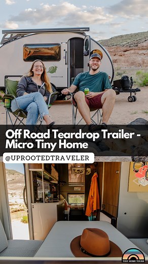 Tiny Home Tours on Instagram: "@uprootedtraveler lives in this 2024 Safari Condo Alto trailer & absolutely love their life on the road 🙌 At only 17 feet in length, this model is compact enough to take anywhere, while still having every amenity you could hope for 😍 We absolutely adore the sleek design, but tell us your favorite feature in the comments 😊 📸 || @theaveragebrad #trailerlife #trailer #tinyliving #tinyhome #vanlife #rvlife #nomad #vanhome #camperlife #camping"