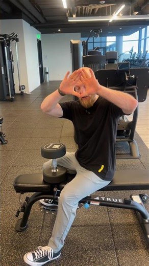 DB Overhead Tricep Extension #boise #armworkout #triceps