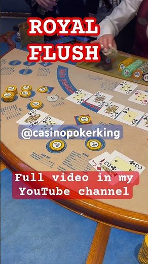 ROYAL FLUSH !Ultimate Texas hold ‘em #royalflush #royal #casino #ultimate #UTH #bigwin #bigprofits