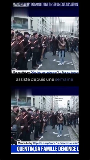 Manon Aubry & LFI dénoncent une instrumentalisation 🕊️🔥 | Mémoire de Quentin