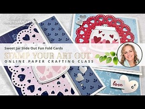 Sweet Jar Slide Out Fun Fold Cards