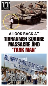 1.3K views · 18 reactions | #Watch | A Look Back at 1989 Tiananmen Square Massacre & 'Tank Man' How a massive student movement turned into one of the biggest massacres in history and the photo of a man standing in front of a tank with shopping bags in hand forever became synonymous with defiance. #china #1989tiananmensquare #tiananmensquare #communistchina #chinaprotests #historyofprotests #history #china | The Telegraph | Facebook