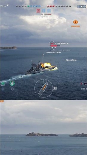 Nelson devstruck Le Terrible in World of Warships Legends #wowslegends #bestreplays