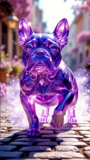 Crystal Dogs 🐶💎 | AI Fusion of Husky, Beagle, Golden & More!