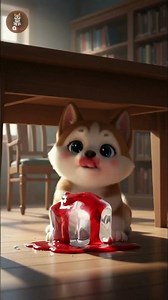 🐕 Q Husky - Cranberry Scone Ice Cube