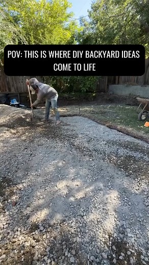3.5K views · 21 reactions | POV: This is where DIY backyard ideas come to life ep233 #backyard #diy #backyardideas #landscape #gardenproject #diylandscaping #hardscapedesign #outdoorstyle | DIY Backyard Makeover | Facebook
