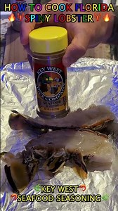 🦞🔥 HOW TO COOK FLORIDA SPINY LOBSTER 🧈🍋 #viral #lobster #lobstertails #florida #cooking #recipe