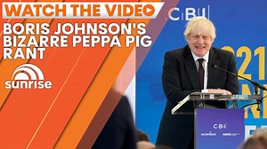 Boris Johnson's bizarre Peppa Pig rant