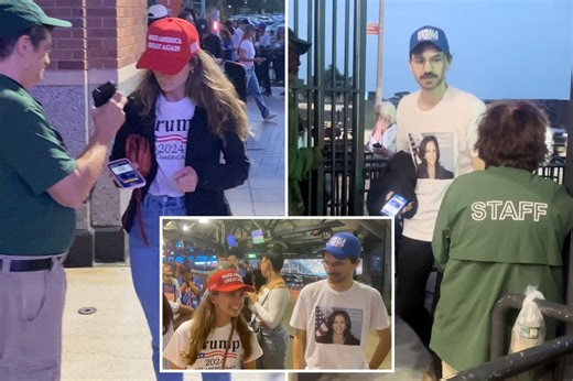 Exclusive | Post reporters attend Mets game wearing Trump MAGA hat and pro-Kamala gear – here’s how they were treated at Citi Field