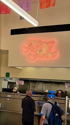 Love the Food Menu at King Taco 🌮 😋 😍