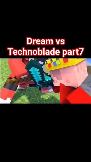#animation #krefix Dream vs Technoblade part 7