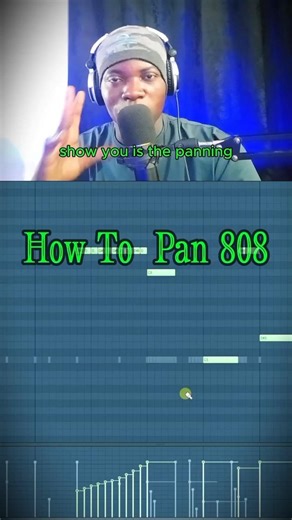How to pan 808s in fl studio #flstudio #musicproduction 808bass