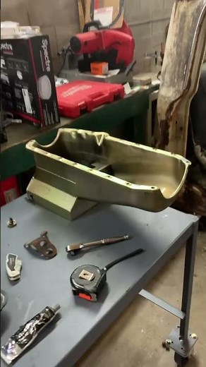 Little oil pan gasket replacement…