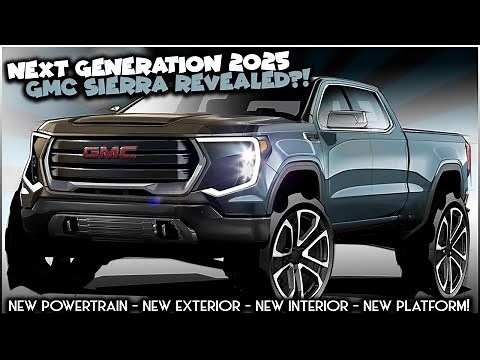 Next Gen 2025 GMC Sierra 1500 Revealed - The Best Gets Better?!