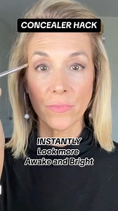 Would you try this concealer hack? #creamfoundation #over50makeup #concealerhack #concealertips | Blendandglow.withlori