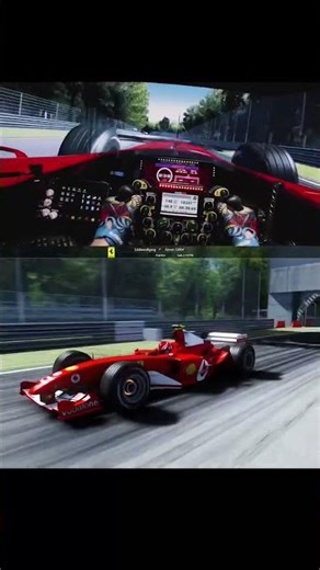 Just some chill laps in the Ferrari F2004 at Monza #F2004 #Monza #SimRacing #AssettoCorsa #FerrariF1
