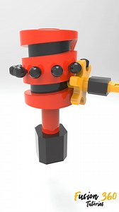 914K views · 4.9K reactions | Space Pin Gear Drive #cad #engineering #fusion360 #solidworks #mechanical #mechanism.mp4 | Breno Cruz | Facebook