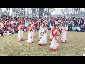 बड़गांव बेढ़ा टोली फुटबॉल समापन के दिन डांस | Adiwasi Dance Nihuri Nihuri Gaana | Best Adiwasi Dance