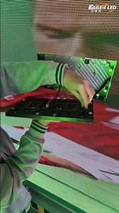 Routine maintenance and repair of LED large screens. #ledmodule #ledwall #eagerled #leddisplay