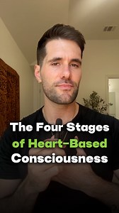 The four stages of to transitioning into heart-based consciousness: 1. The ego reaches its limit and opens to receiving help. 2. Guidance appears through teachers, relationships, and new experiences that support your growth. 3. You learn to live from the heart, developing stability and embodying love in everyday life. 4. You naturally step into service, supporting others from a grounded and open heart. Each stage serves its own purpose in deepening your capacity to live from love and align with 