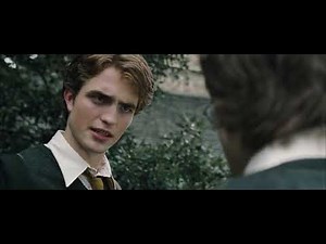 Harry tells Cedric about Dragons