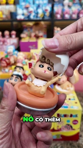 Mô Hình Shin: Hộp Quà Trứng Đáng Yêu Cho Fan #shorts