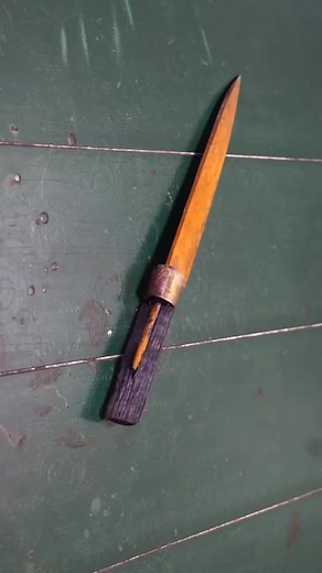 Part 1🔥 Restoration Very Rusty Japanese Chefs Knife #fyp #restoration #asmr #satisfying #restore | Aliza Burch