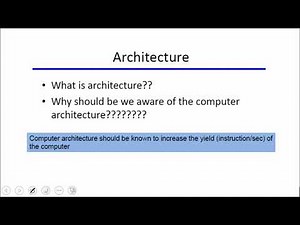 Lecture 01 | Introduction to Basic Concepts & Parts of a Computer