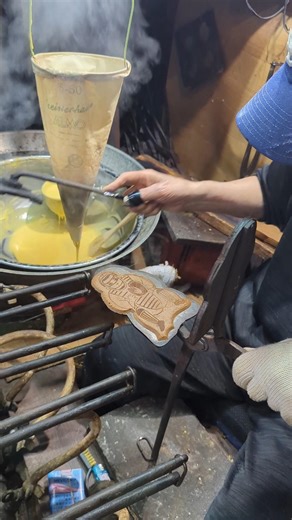 老舗 手焼き煎餅 おおたに 手焼き人形煎餅 神戸・春日野道駅 #japanesefood