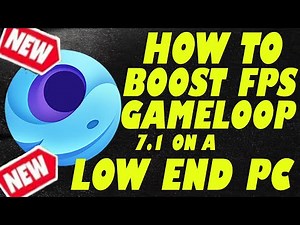 *NEW* Gameloop Emulator(7.2 Beta Update)-Best Settings For Low End PC Maximum Performance Boost FPS