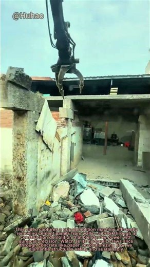 "Smart Claw Machine Demolishes Walls Like Butter! | Construction Innovation"
