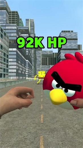 Which Angry Bird Can Kill SPONGEBOB!? #gmod